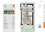 Grundriss - 3-Zimmer-Gartenwohnung | ca. 70 m² | Terrasse & Eigengarten | Neubau